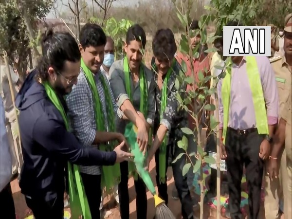 Actor Nagarjuna has adopted 1,000 acres of forest land. (Photo/ANI)