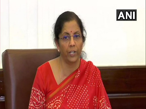 Visuals from the meeting of Finance Minister Nirmala Sitharaman in New Delhi.
