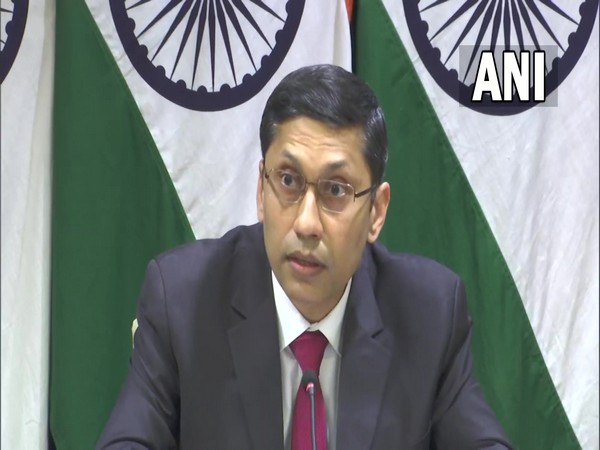 External Affairs Ministry spokesperson Arindam Bagchi at a Media Briefing on Wednesday