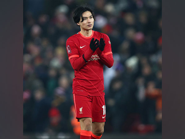 Liverpool's Takumi Minamino (Photo/ Liverpool FC Twitter)