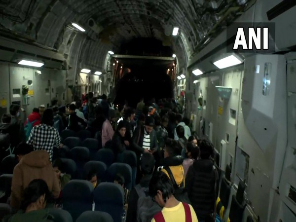 Visuals from IAF C-17 aircraft (ANI)