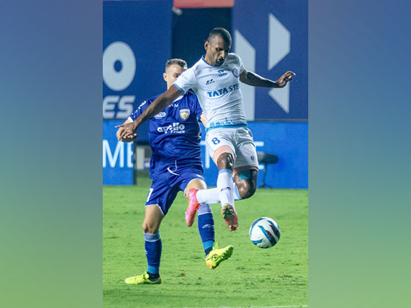 Both teams in action (Photo/Jamshedpur FC-Twitter)