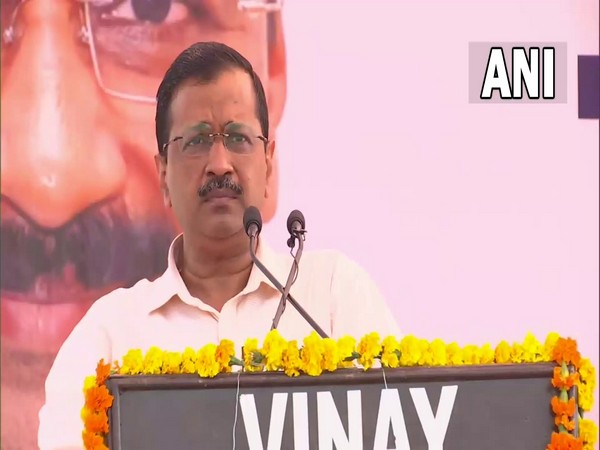 AAP national convener Arvind Kejriwal in Lucknow (Photo/ANI) 