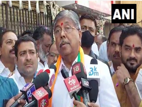 Maharashtra BJP chief Chandrakant Patil (Photo/ANI)