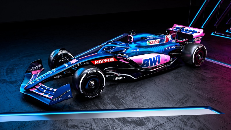 The A522 (Photo: Twitter/BWT Alpine F1 Team)