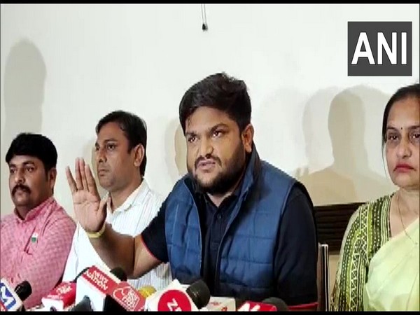Gujarat Congress working president Hardik Patel (Photo/ANI)