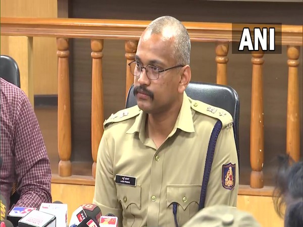 Shivamogga Superintendent of police BM Laxmi Prasad (Photo/ANI) 