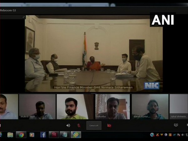 Union Finance Minister Nirmala Sitharaman. [Photo/ANI]