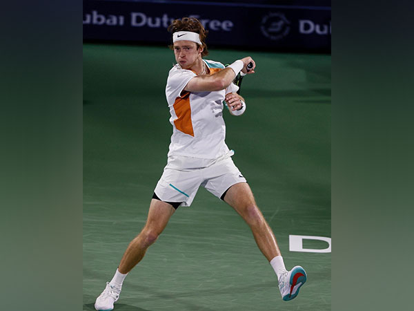 Andrey Rublev (Photo: Twitter/Dubai Tennis Champs)