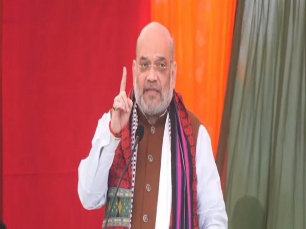 Home Minister Amit Shah in Manipur (Photo/ANI)