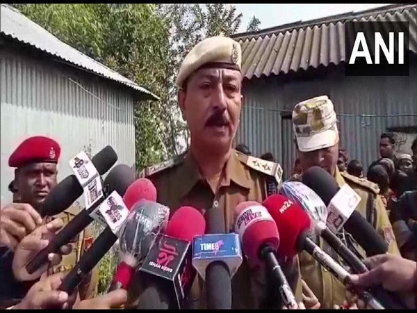 Police official briefing media about the case (Photo/ANI)