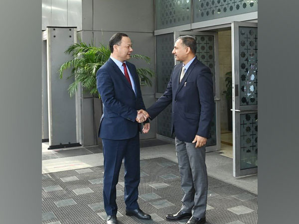 Foreign Minister of Kyrgyz Republic Ruslan Kazakbaev on Friday landed in Delhi.