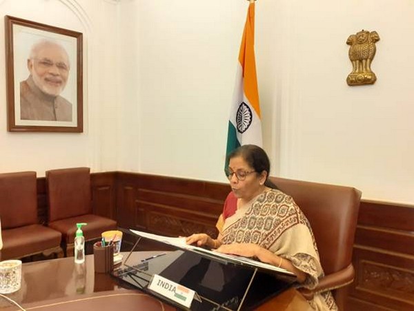 Finance Minister Nirmala Sitharaman participated in the virtual session of the 2nd G20 Finance Ministers.