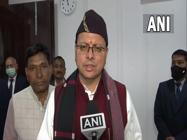 Uttarakhand CM Pushkar Singh Dhami. (Photo/ANI)