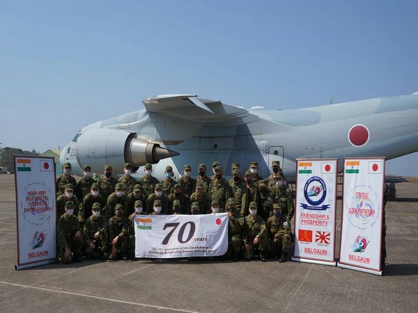 JGSDF arrives India to participate 12-day joint military. (Photo Twitter/ @adgpi)