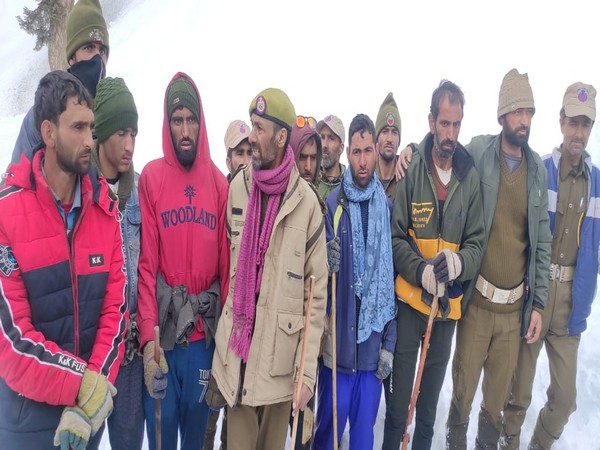 Rescued people by J-K Police 