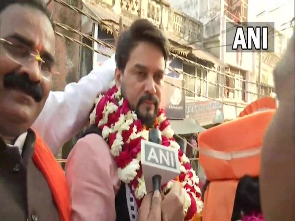 Union Minister Anurag Thakur (Photo/ANI)