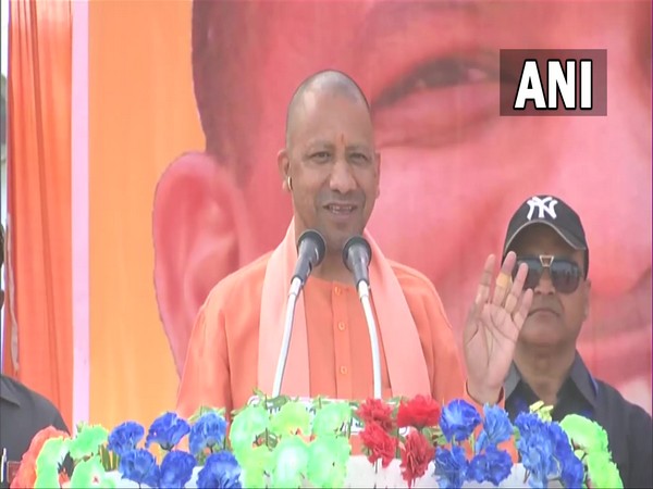 Uttar Pradesh Chief Minister Yogi Adityanath in Kushinagar (Photo/ANI)