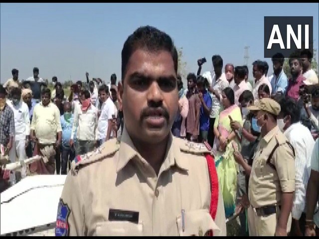 Nalgonda sub-inspector P Paramesh (Photo/ANI)
