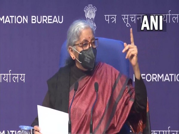 Union Finance Minister Nirmala Sitharaman (Photo/ANI)