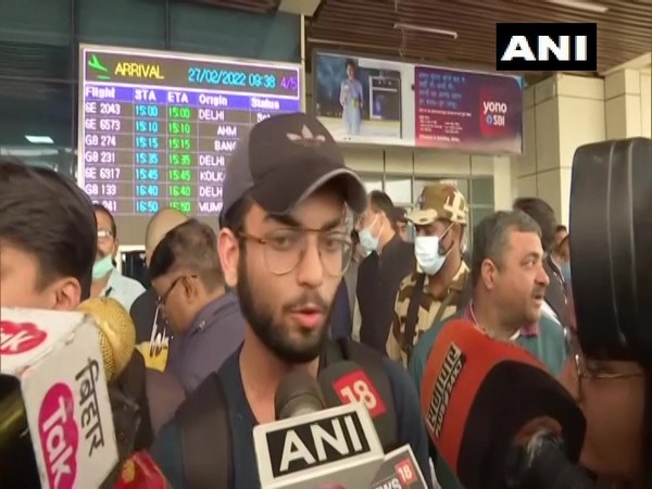 Bihar students stuck in Ukraine have finally returned back home. (Photos/ANI)