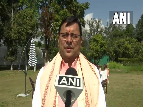 Uttarakhand Chief Minister Pushkar Singh Dhami (ANI/Photo)