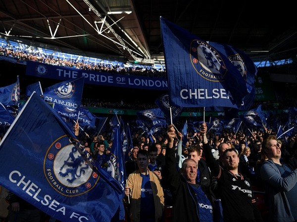 Chelsea Supporters (Photo: Twitter/Wembley Stadium)
