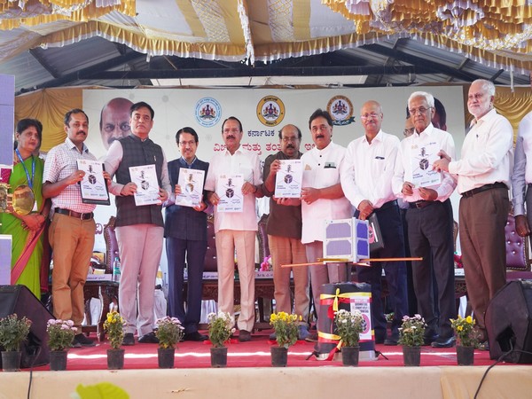 Dr C.N.Ashwatha Narayana, Karnataka Science and Technology Minister with handbook on satellite projects. (Photo: Twitter)