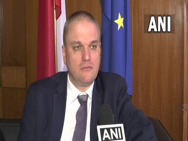 Adam Burakowski, Poland Ambassador speaking to ANI (Photo/ANI)