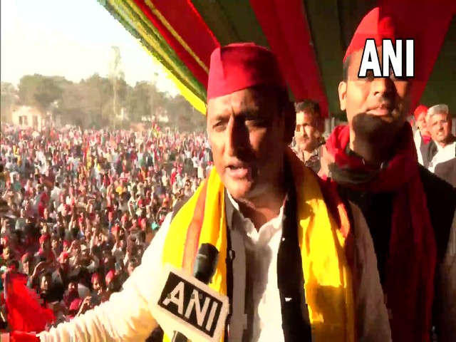 Samajwadi Party chief Akhilesh Yadav (Photo:ANI)