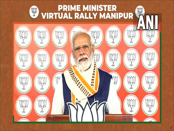 Prime Minister Narendra Modi's virtual rally in Manipur 
