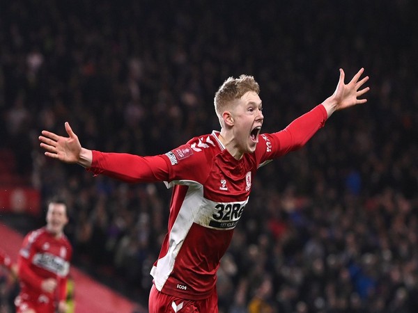 Josh Coburn celebrates after scoring against Tottenham (Photo/ FA Cup Twitter)
