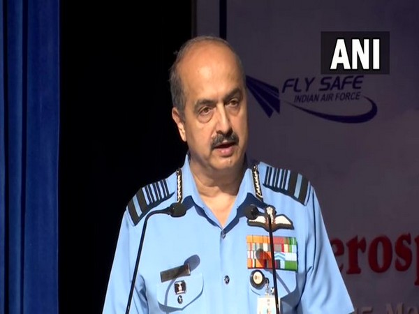 Indian Air Force (IAF) Chief Marshal VR Chaudhari (Photo/ANI)