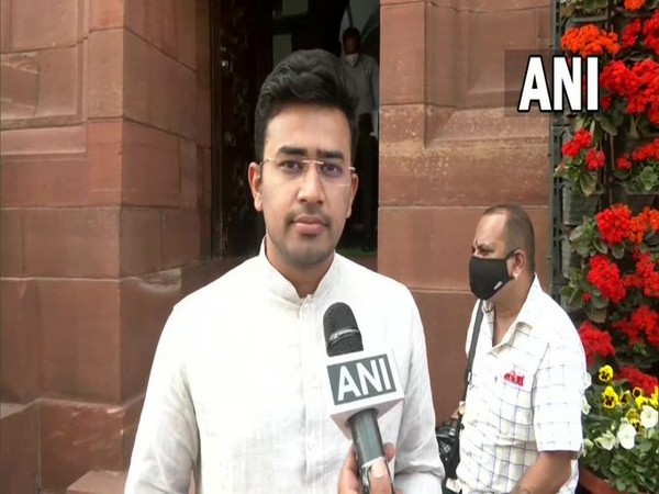 BJP MP Tejasvi Surya (Photo/ANI)