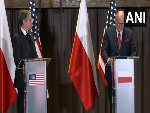 US Secretary of State Antony Blinken and Polish Foreign Minister Zbigniew Rau (File Image)