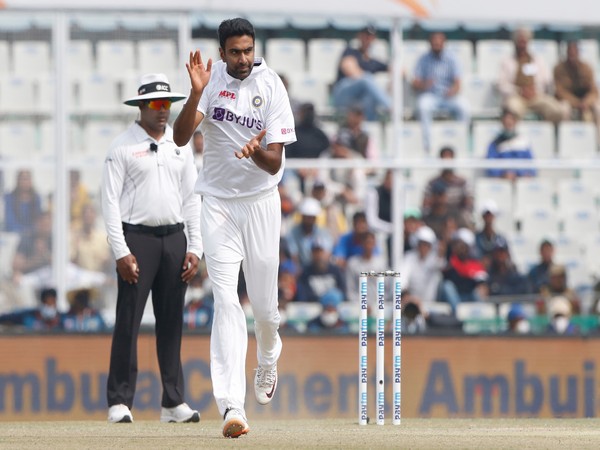 Ravichandran Ashwin in action (Photo/ BCCI Twitter)