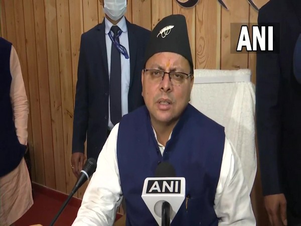 Uttarakhand Chief Minister Pushkar Singh Dhami (Photo:ANI)