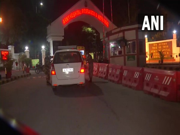 Visual from outside Army's RR Hospital (Photo/ANI)