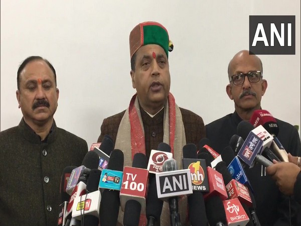 Himachal Pradesh Chief Minister Jairam Thakur (Photo/ANI) 