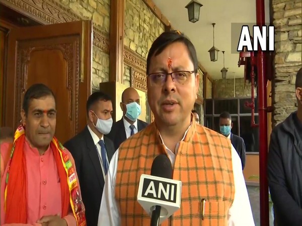 Uttarakhand Chief Minister Pushkar Singh Dhami (Photo/ANI) 
