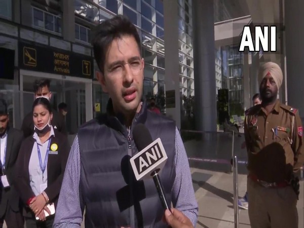 AAP Punjab co-in charge Raghav Chadha (Photo/ANI)
