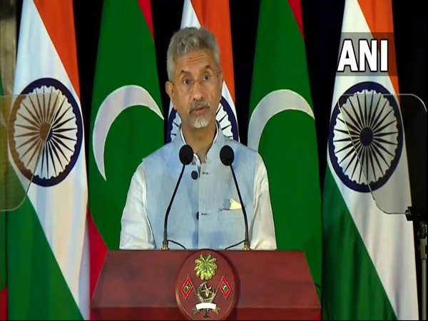 EAM Dr S Jaishankar at National College for Policing & Law Enforcement in Maldives