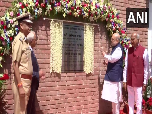 Union MInister Amit Shah inaugurating ICCC at Chandigarh (Photo/ANI)