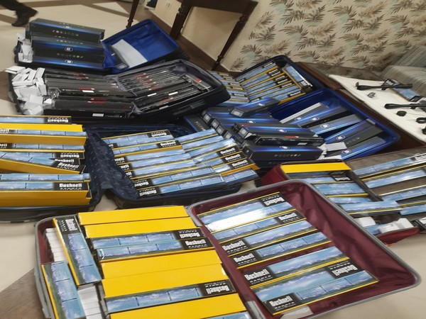 A visual of the riflescopes recovered. (Photo/ANI)