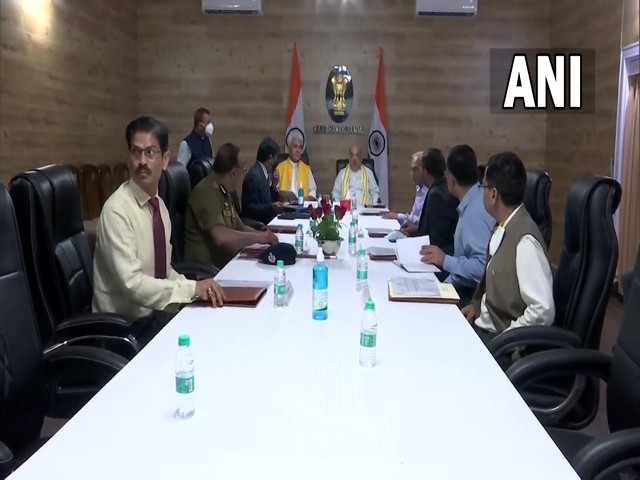 Amit Shah chairs security review meeting in Jammu