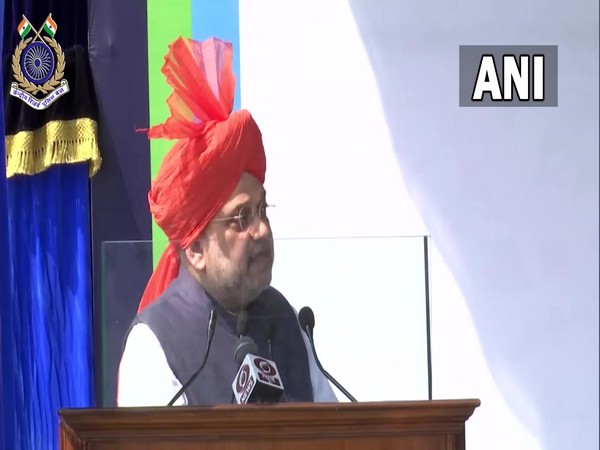 Union Minister Amit Shah at 83rd Raising Day of CRPF in Jammu. (Photo source: CRPF)