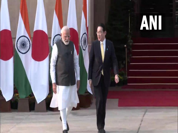 PM Modi meets his Japanese counterpart Fumio Kishida in Delhi