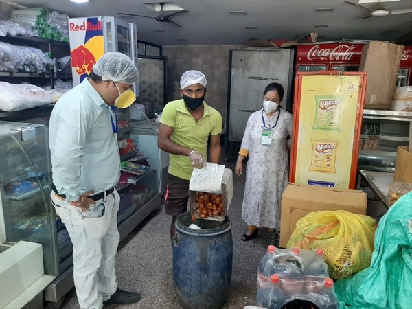 Punjab food shops closed amid lockdown to destroy stale and putrefied food material. 