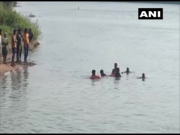 Rescue operation in Kharasrota river in Odisha (Photo/ANI) 