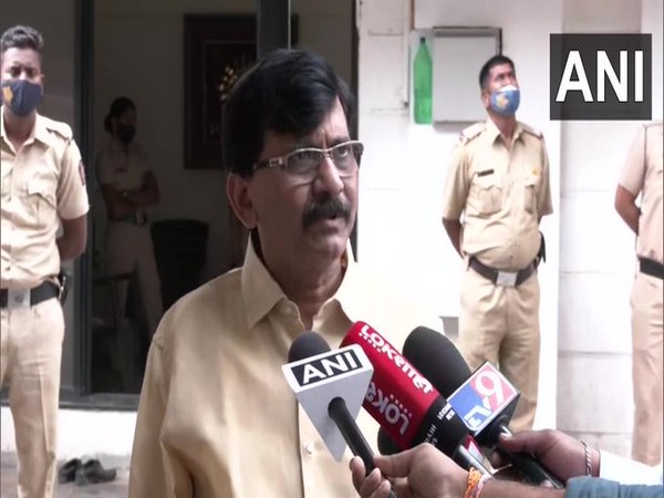 Shiv Sena leader Sanjay Raut (Photo/ANI)